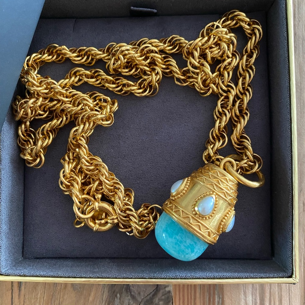 Julie Vos Amazonite Necklace